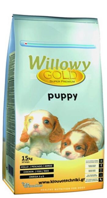 Willowy Gold Puppy & Junior 15Kg